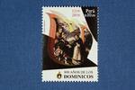 Briefmarken Peru 800 Jahre Dominikaner Mönche Monks Religion Gemälde MNH -