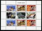 Briefmarken Surinam Fische Fishes Vissen Barsche Pesci 2229-2231 Kleinbogen MNH -