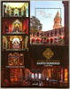 Briefmarken Peru 2022 Basilika Kloster Religion Konvent Museum Lima Altar Dominikaner MNH -