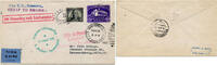 Briefmarken Katapult 1932 USA Ganzsache ZuF New York Deutschland Catapult H 100 a / -