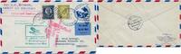 Briefmarken Katapult 1932 USA Ganzsache mit ZuF Seepost Deutschland Catapult H 108 b / -