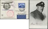 Briefmarken 20.5.30 2 RM Zeppelin Dt. Reich 1930 SAF Bordpost Rio de Janeiro Si 57 c / -