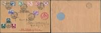 Briefmarken Zeppelin Dt. Reich 1936 Olympiafahrt Einschreiben Unzulässig Si 427 Ba / -