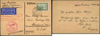 Briefmarken 1 RM Zeppelin Dt. Reich 1929 Orientfahrt Type I Karte Rheinstein Si 23 IA / -
