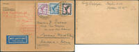 Briefmarken Zeppelin Dt. Reich 1930 Landungsfahrt Genf F`hafen Frankreich Si 86 A / -