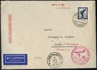 Briefmarken 2 RM Zeppelin Dt. Reich 1929 Orientfahrt Type I Brief EF Lorch Si 23 IA / -