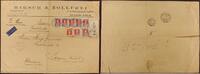 Briefmarken Zeppelin 1934 Argentinien Reko-Brief Grossformat Hannover Dessau Si 269 B / -