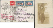Briefmarken Zeppelin Argentinien SAF Private Fotokarte Berlin Si 63 B / 2430 -