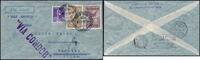 Briefmarken Zeppelin 1934 Argentinien 3. SAF Argentinienfahrt Brief Schweiz Si 256 / -