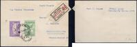 Briefmarken Zeppelin 1932 Argentinien 2. SAF Reko-PK A. Thasler Maschinist Si 145 / -
