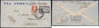 Briefmarken Zeppelin 1932 Argentinien 7. SAF Brief MiF Buenos Aires Schweiz Si 185 / -