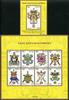Briefmarken Bhutan Glückssymbole Eight Auspicious Symbols Mythologie MNH -