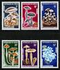 Briefmarken Kongo Brazzaville Congo 1970 Pilze Mushrooms Funghi 232-237 MNH -