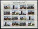 Briefmarken Äquatorialguinea Moderne Architektur Architecture Kleinbogen Postfrisch MNH -