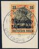 Briefmarken 1911 DP Marokko Michel 38 ° Tanger b 9/8/11 Type 8 Luxus Briefstück / 97