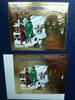 Briefmarken Komoren Comores Unabhängigkeit USA Washington Gold 264 A B Perf Imperf MNH -