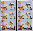 Briefmarken Guinea Mineralien Minerals 2478-2480 Deluxe Blocks Postfrisch MNH -