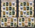 Briefmarken Gambia WWF Kraniche Vögel Birds Uccelli Oiseaux Kleinbögen Postfrisch MNH -