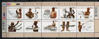 Briefmarken Südafrika Musik Musiker Folklore Brauchtum Kulturerbe Music Kleinbogen MNH -
