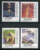 Briefmarken Zimbabwe Simbabwe 2006 Wasser Staudamm Löwen Bewässerung 840-843 MNH -