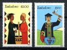 Briefmarken Zimbabwe Simbabwe 2003 Frauenrechte Women`s Rights 766-767 Postfrisch MNH -