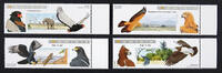 Briefmarken Namibia 2009 Adler Eagles Birds of Prey Uccelli Oiseaux 1300-1303 MNH -