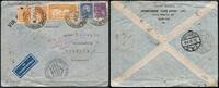 Briefmarken Zeppelin Brasilien 1934 5. SAF MiF aus Santos nach Hamburg Si 266 A / -