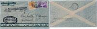 Briefmarken Zeppelin Brasilien 2. SAF Brief Flugpost-Frankatur Berlin Si 130 C / 2447 -