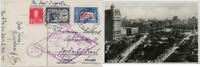 Briefmarken Zeppelin Argentinien SAF AK Buenos Aires Seebach Schweiz Si 63 B / 2455 -