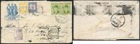 Stamps Egypt Censor Cover to Mount Carmel Haifa Palestine Postage Due Taxed / 142 -