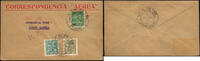 Stamps Brazil VARIG Mixfranking Cover Michel #V2 Pelotas to Porto Alegre / 250 -