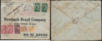 Stamps Brazil PANAIR Registered Cover Bahia Mixfranking 5.900 R Rio de Janeiro/253 -