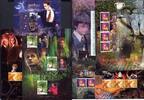 Stamps Singapore Harry Potter Cinema Literature Fantasy Mini Sheets (11) MNH -