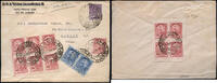 Stamps Brazil Heavy RCA Commercial Cover 114.700 R Franking to Camden USA / 251 -
