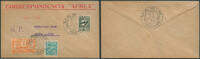 Briefmarken Brasilien VARIG Luftpost-Brief MiF V21 Pelotas nach Porto Alegre / 13 -
