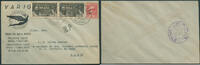 Briefmarken Brasilien VARIG First Flight Cover MiF V15 Pelotas - Bage und zurück / 19 -