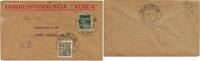 Briefmarken Brasilien 1931 VARIG Luftpost-Brief MiF V9 Pelotas nach Porto Alegre / -