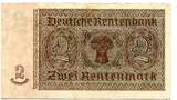 Drittes Reich, 2 Rentenmark 30.1.1937, TTB-SUP