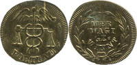 Nürnberg, Rechenpfennig Lauer, Ludwig Christian (Meister 1843, gestorben 1873): Merkurstab, Waage, -