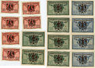 Schwarzburg-Sondershausen 6x 10, 6x 25, 6x 50 Pf Arnstadt - Stadt, -