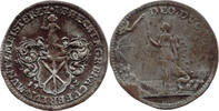 Zellerfeld (Harz), Münzmeisterpfennig Johann Benjamin Hecht (tätig 1739-1762): DEO DVCE, -