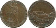 Clausthal (Harz), Münzmeisterpfennig Johann Wilhelm Schlemm, tätig 1753-1780: Aequitas (?)/Spielutensilien, -