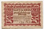 Hessen, 25 Pf Frankfurt/M. - Stadt, -