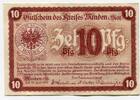 Westfalen, 10 Pf Minden - Kreis, -