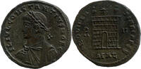 Römisches Kaiserreich, Follis, Alexandria Constantius II., 324-337-361: PROVIDENTAE CAESS, -
