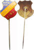 Nienburg/Weser, Emailliertes Abzeichen an langer Nadel Wirtheverein, -