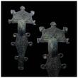 Medieval & later artifacts  Large Darkage Merowingian bronze fibula or brooch, 6th. cent. AD