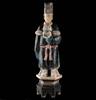 Asian art XL 49 cm. tall Chinese Ming Dynasty pottery figure! -