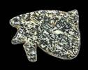 Ancient art Massive Egyptian Udjat 'Eye of Horus' amulet in diorite, 1st. mill. BC -