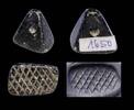 Ancient art Fine style early pyramidal stamp seal, Antioch, 5th. mill. BC -
